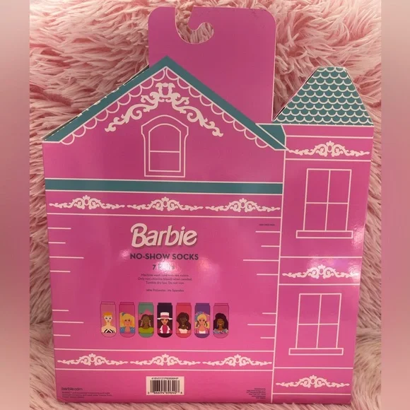 Barbie Ankle Socks {7 Pairs} - Picture 4 of 6